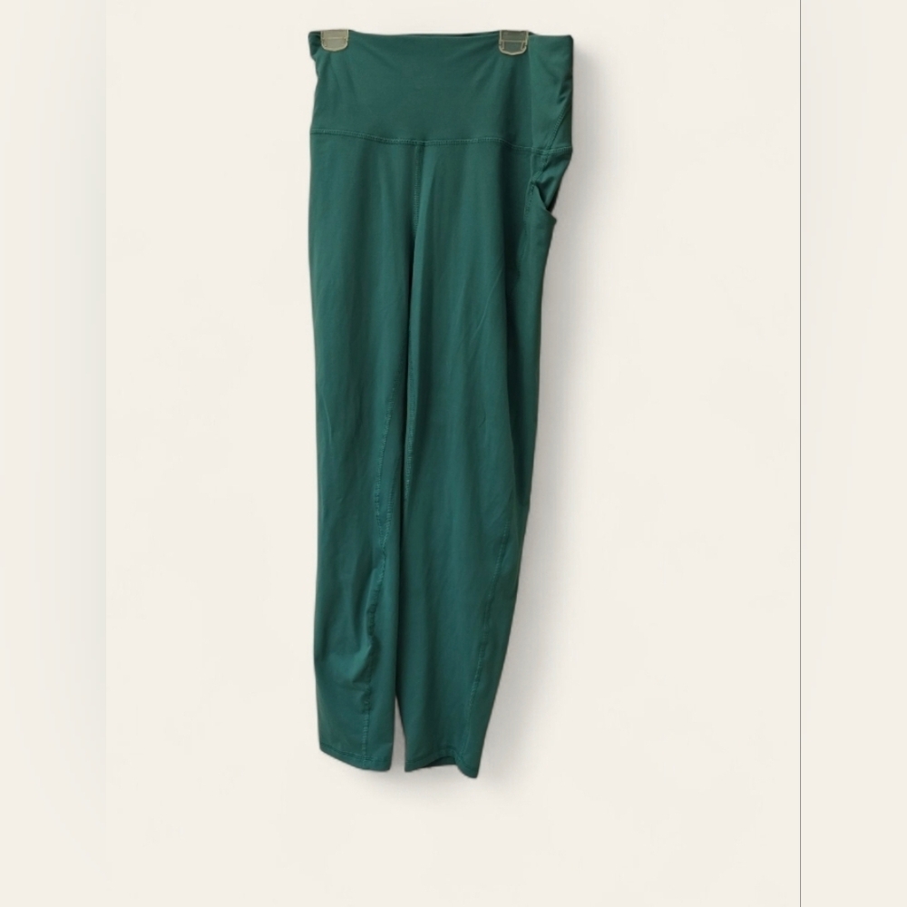 Ray Mode, 3XL, Green High-Waisted Yoga Pants, Butter Soft! Pockets!! Fits Like2x